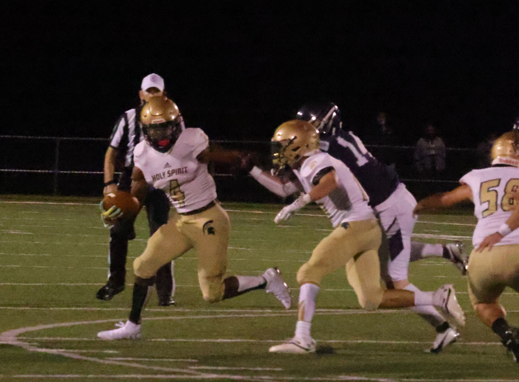 St. Augustine Prep vs Holy Spirit football game